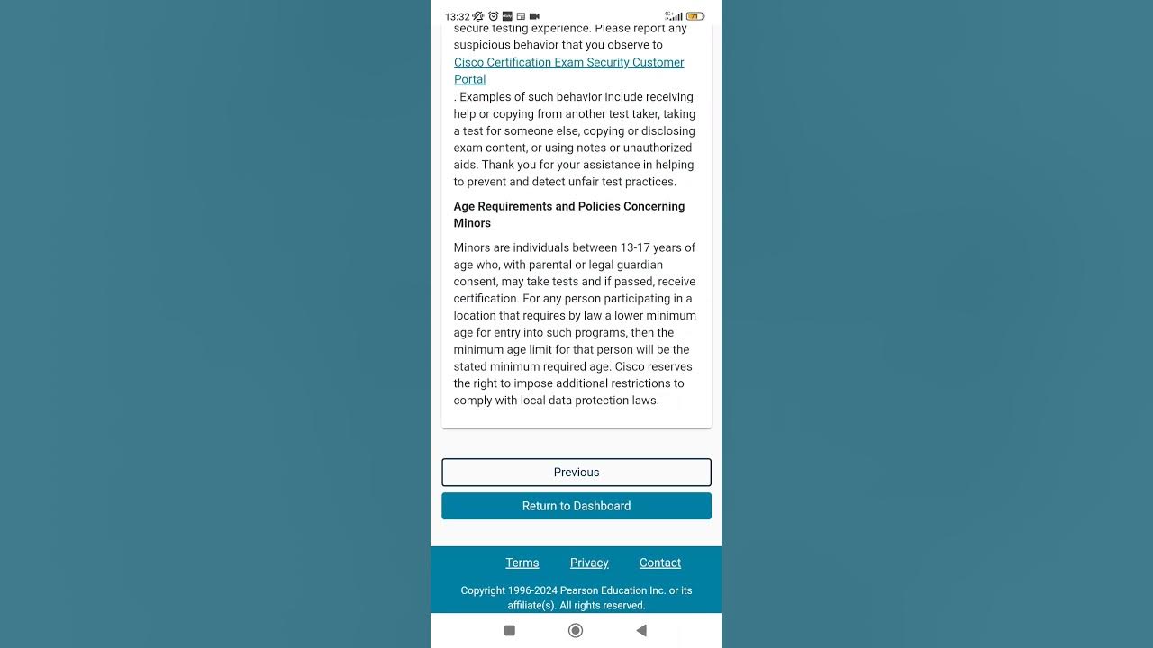 Found score report in pearson vue exam ccna ccnp certificate 
