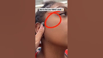 How to find your perfect foundation shade at Walmart‼️🩷 #makeuptutorial #youtubeshort #shorts