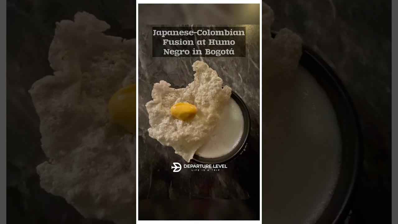 Delicious Japanese-Colombian Fusion Cuisine at Humo Negro in Bogota. 