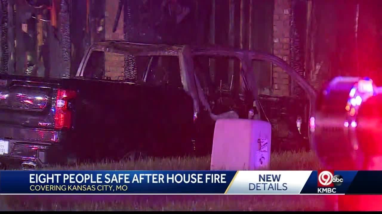 8 people displaced after early Monday morning house fire in Kansas City ...