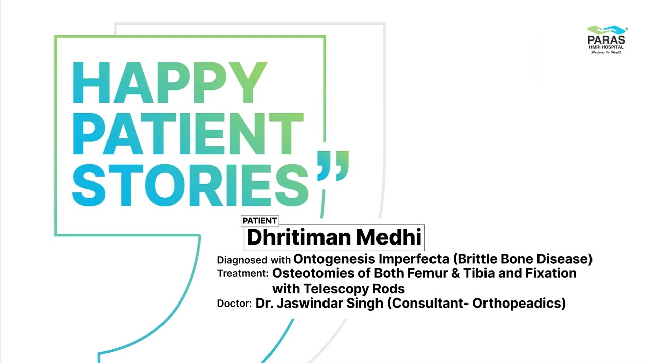 Brittle Bone Disease Osteotomies of Femur & Tibia Telescopy Rods