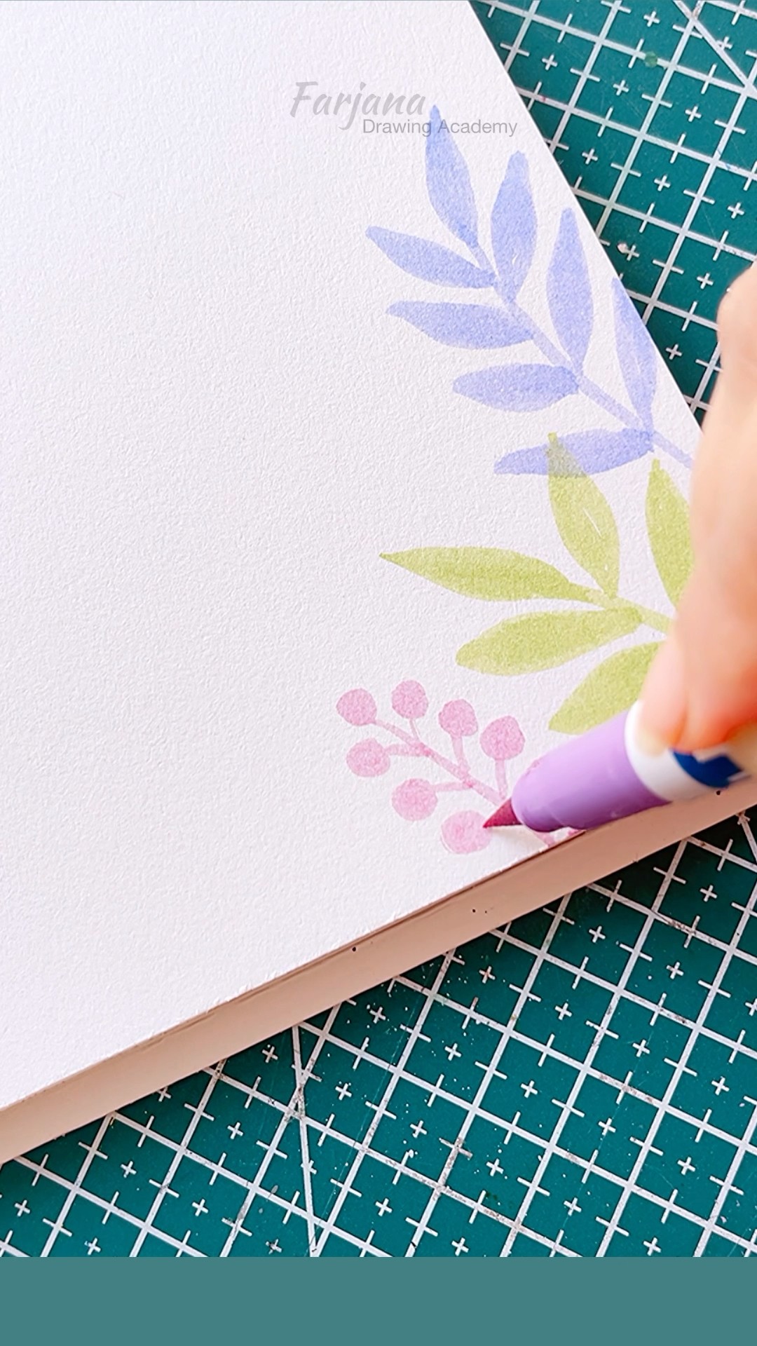 Notebook Border Design || DOMS Pastel Colour #art #painting #shorts