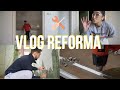 VLOG REFORMA I El mejor método para decapar puertas, quitamos baldosas y papel, estamos AGOTADOS!