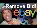 How To Cancel a Bid on eBay as Seller