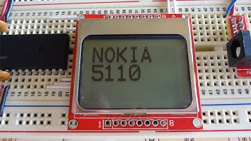 Nokia 5110 LCD Library