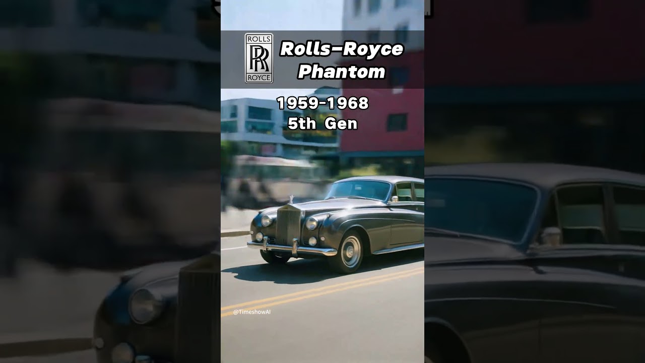 A brief history of automotive evolution with the Rolls-Royce Phantom (1925-2025)