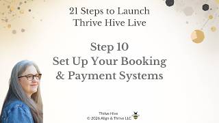 How to Set Up Booking and Payments So Clients Can Say Yes Easily | Thrive Hive - Step 10