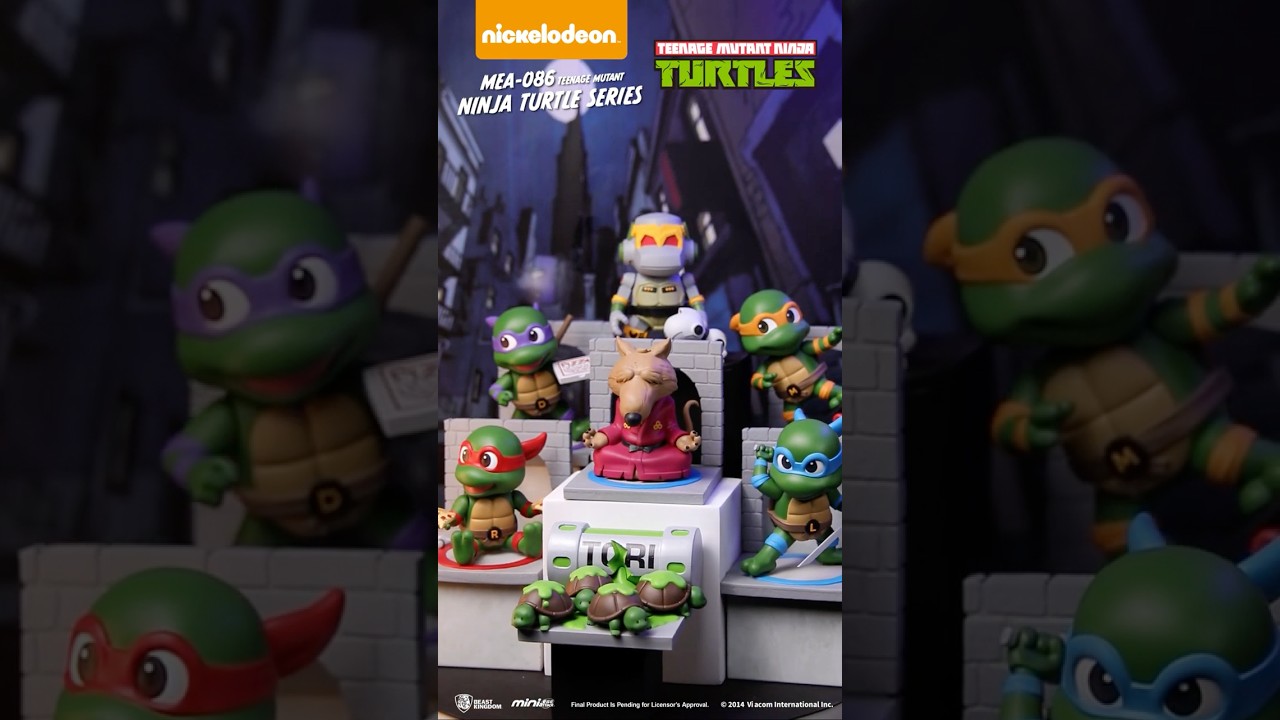 Beast Kingdom/MEA-086 Teenage Mutant Ninja Turtle series Blind box set (6pcs)