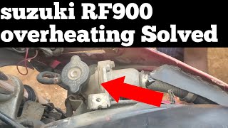 Suzuki Rf900 Motobike Overheating Found