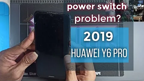 how to repair power switch Huawei y6 pro 2019