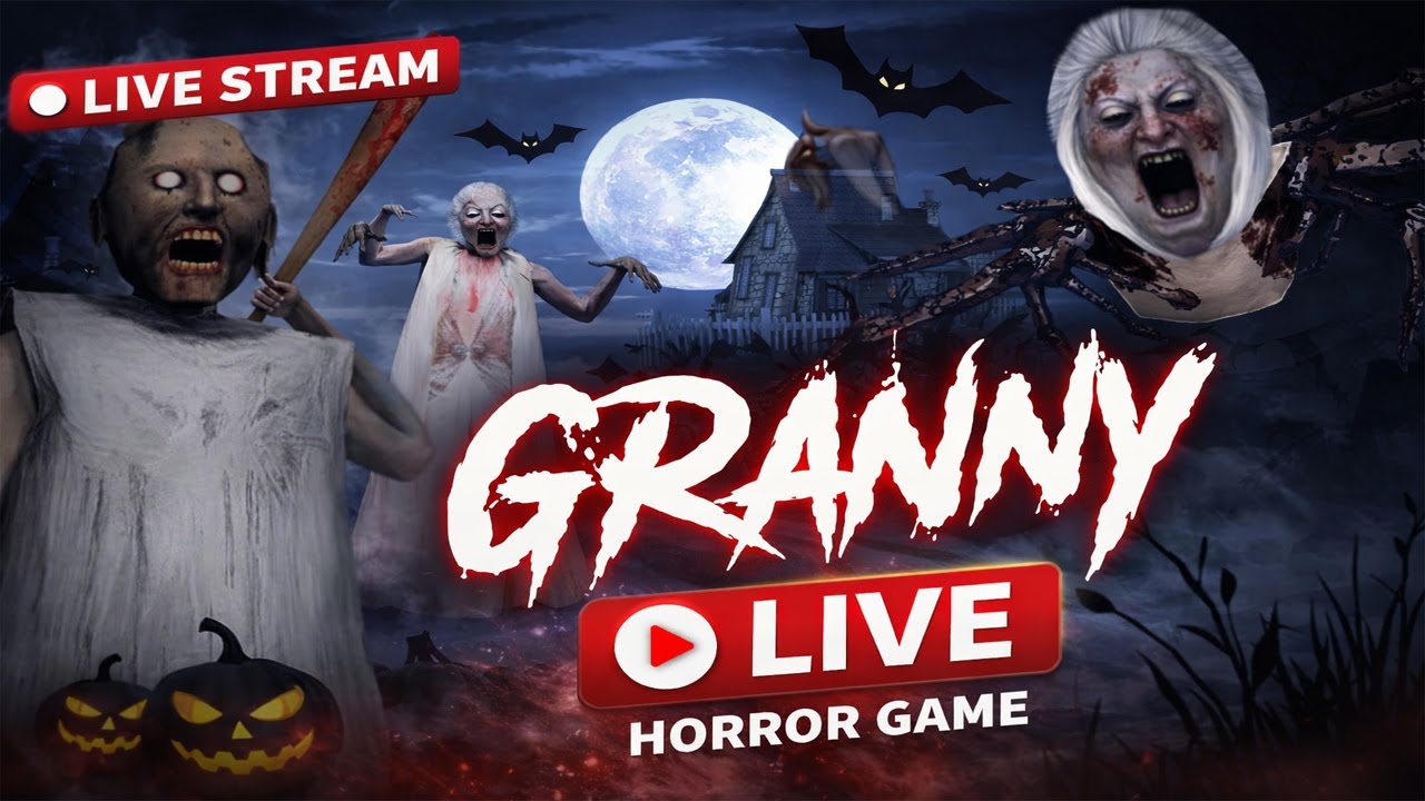 Granny Live 🔴Granny Horror Game Live 😱 | Extreme Scary Escape Challenge | 