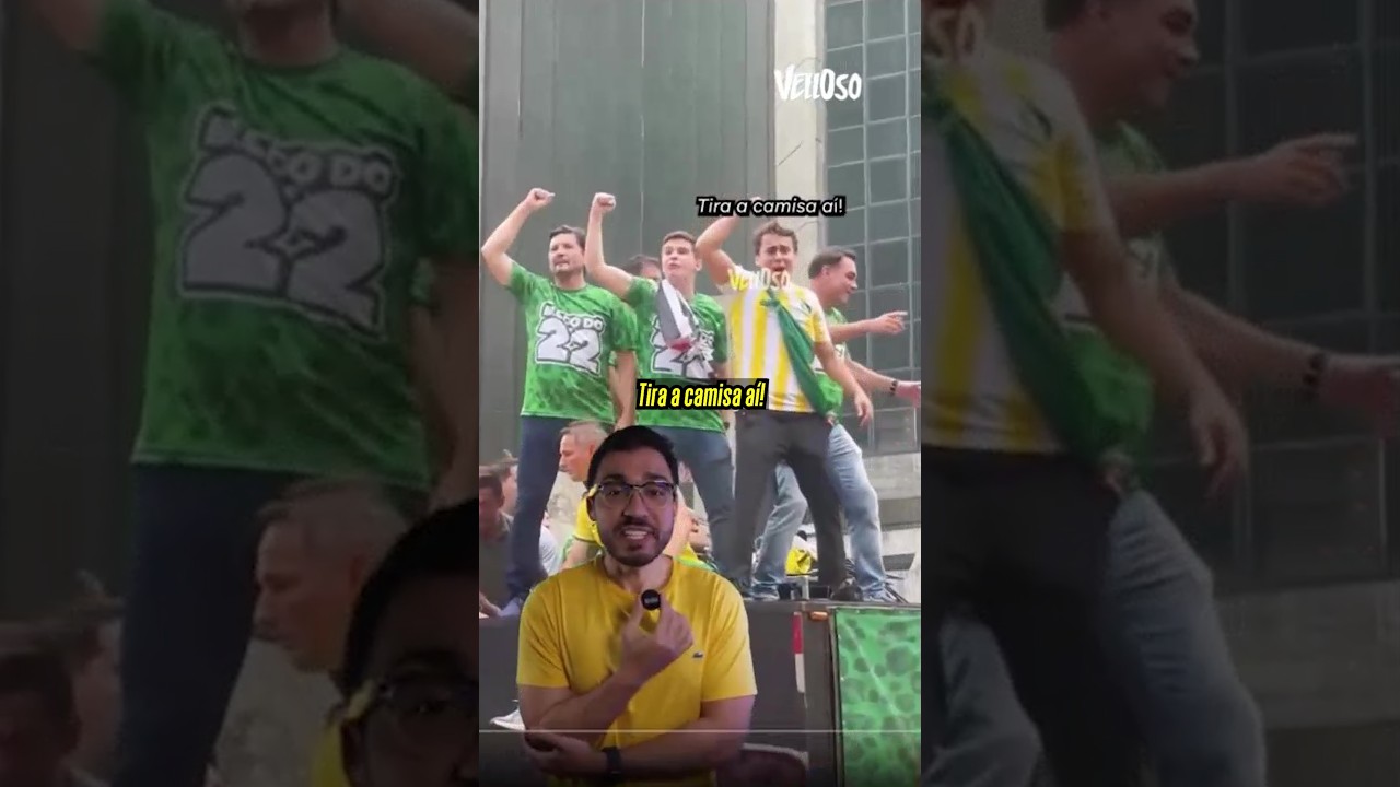 NIKOLAS PEDE PARA JONAS 22 TIRAR A CAMISA EM MANIFESTAÇÃO #shorts s