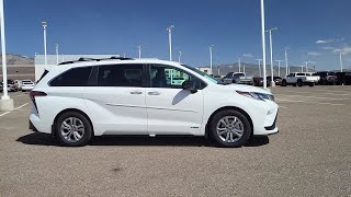 2021 Toyota Sienna XSE NM Albuquerque, South Valley, North Valley, Los Lunas, Rio Rancho