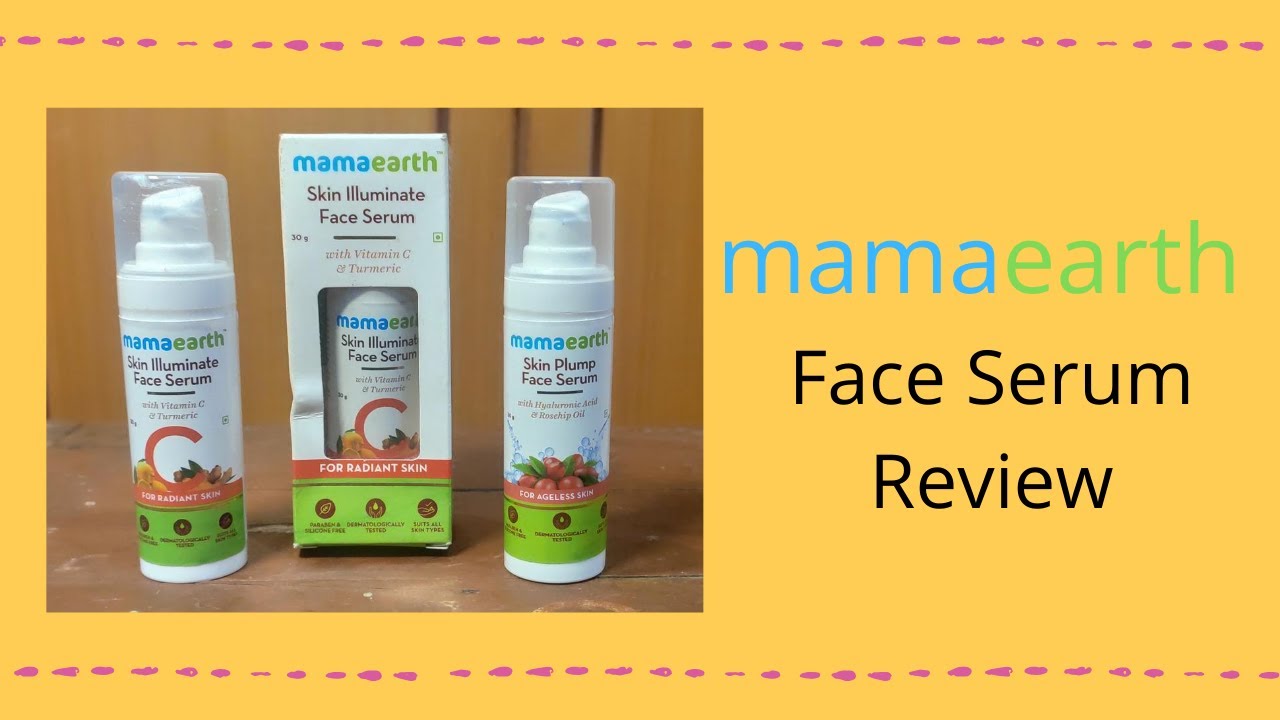 Truth of MAMAEARTH FACE SERUM REVIEW glowing and radiant skin in 15