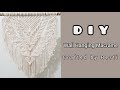 DIY Wall Hanging Macrame Tutorial || Giveaway || Crafted by Resti