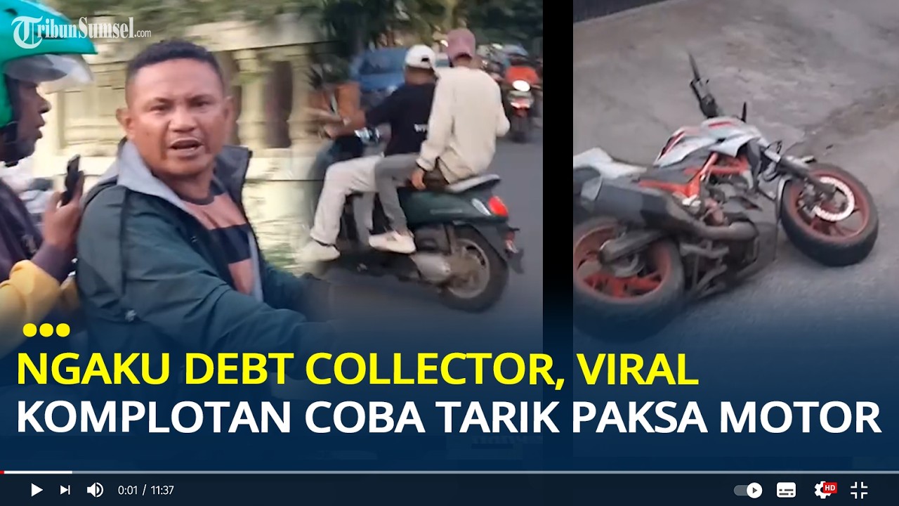 Viral Komplotan Ngaku Debt Collector Coba Tarik Paksa Motor di Cengkareng, Korban: Motor Sudah Lunas