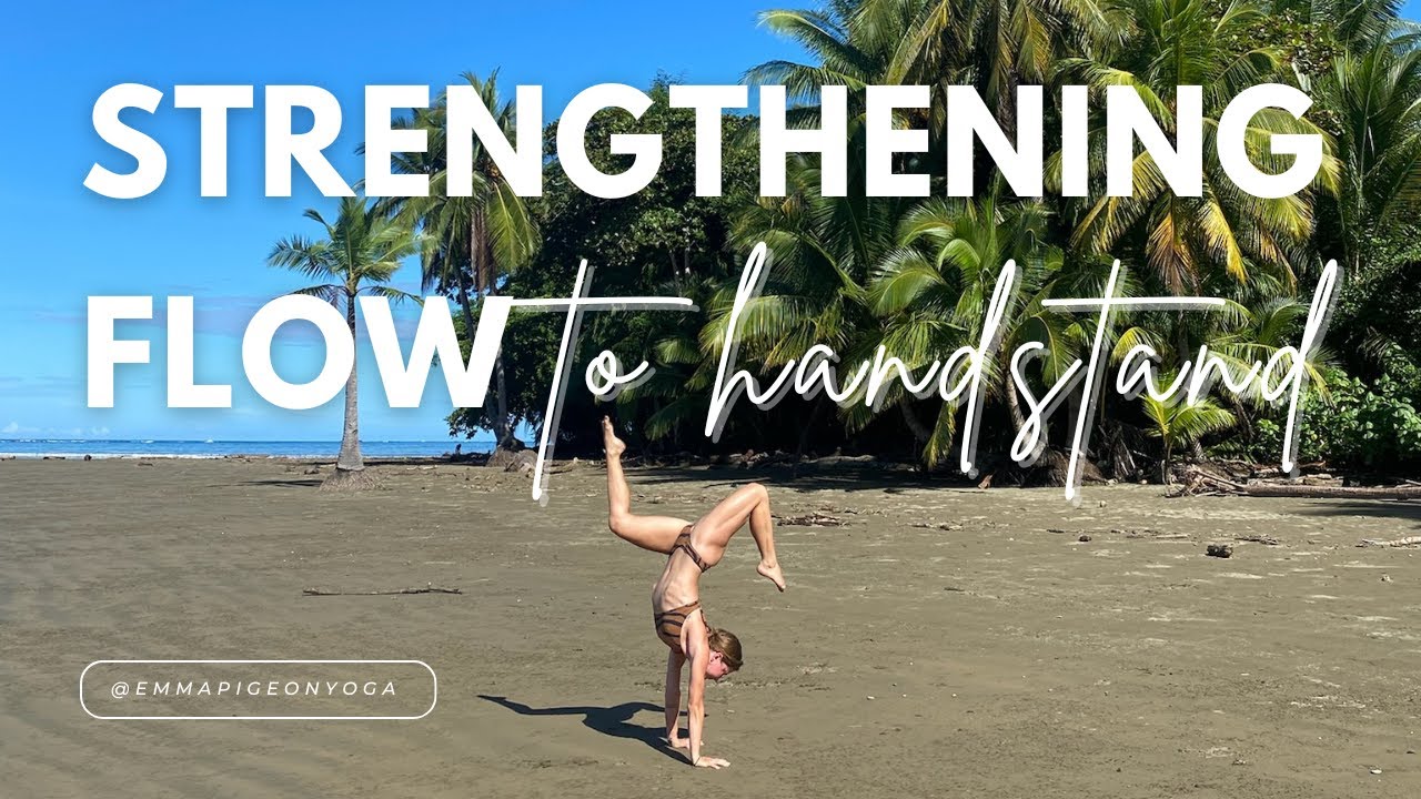 Strengthening Handstand Flow | 45 Minute Yoga Class | Handstand Prep & Drills