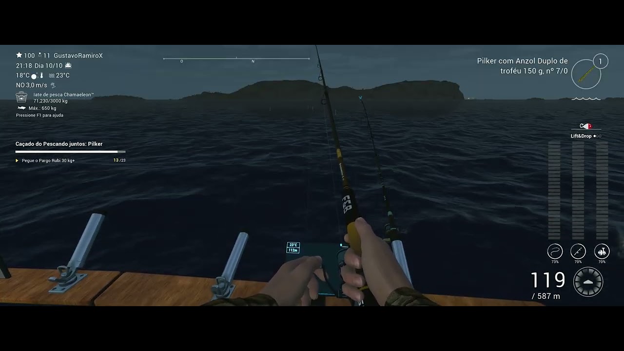 Fishing Planet - Kaiji no Ri - Ruby Snapper - Pilker