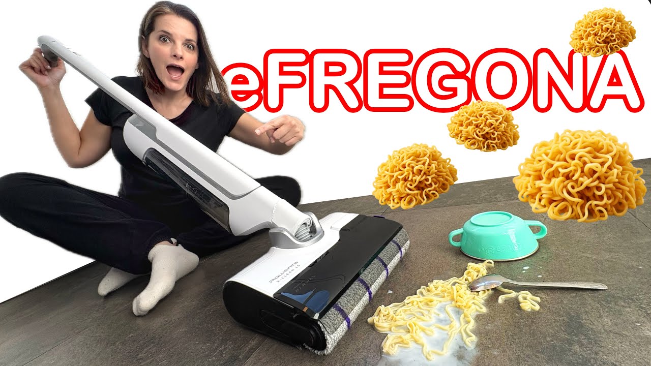 Rowenta X-Clean 10 ASPIRA y FRIEGA de una pasada FREGONA eléctrica