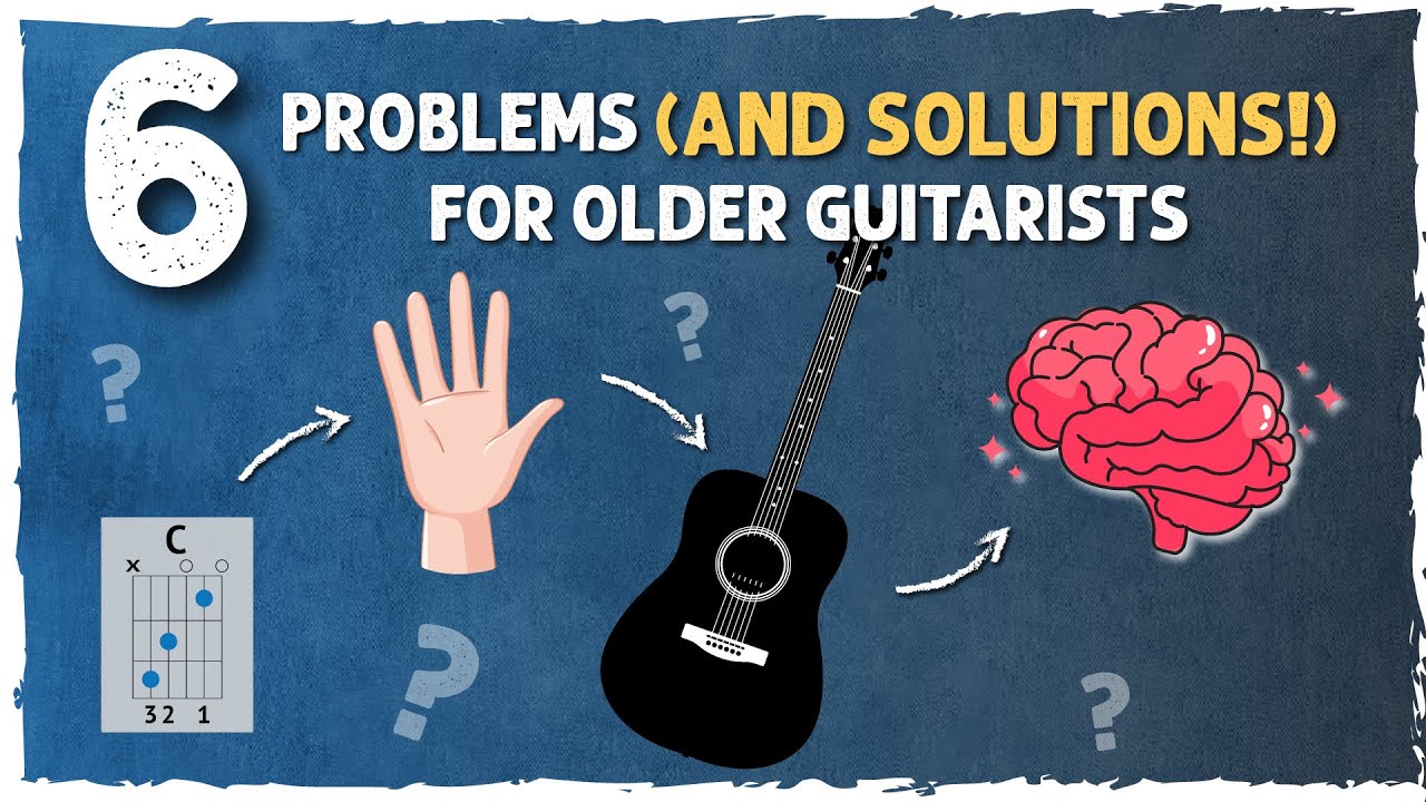 6 проблем, с которыми сталкиваются гитаристы старшего возраста (и как их решить)