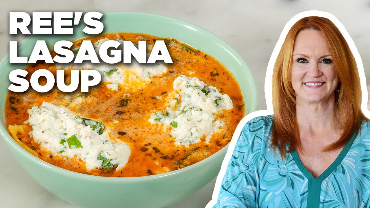 Ree Drummond's Lasagna Soup | The Pioneer Woman | Food Network - YouTube