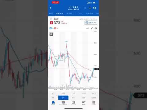 5万円以下！ソースネクスト【4344】で優待も値上がりも！2021.03.23