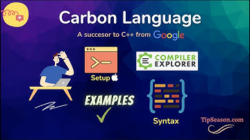 Carbon Language tutorial - Setup, Syntax and examples [Beginner Course]