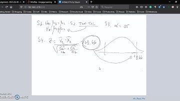 Ch 10 Video 11 Hyp test 2 pop mean Std dev known part III
