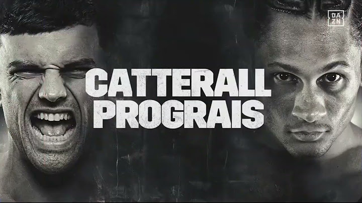 Jack Catterall vs Regis Prograis Full Fight