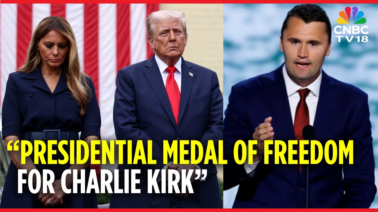 President Trump Announces Posthumous Presidential Medal of Freedom for Charlie Kirk at Pentagon 9/11 Memorial