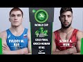 GOLD GR - 97 kg: A. SZOKE (HUN) v. M. EVLOEV (RUS)