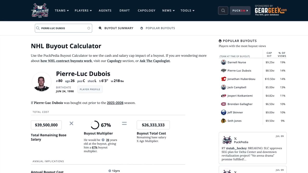 Farewell CapFriendly, Hello PuckPedia