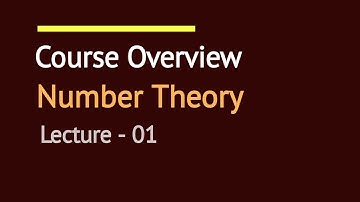 L - 01: Course Overview | Number Theory Full Series | Competitive Programming | C++