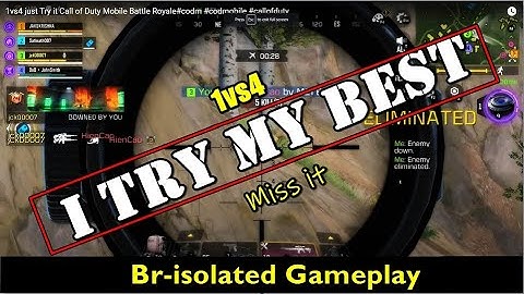 Call of Duty Mobile Battle Royale 1vs4 #codm #codmobile #callofduty