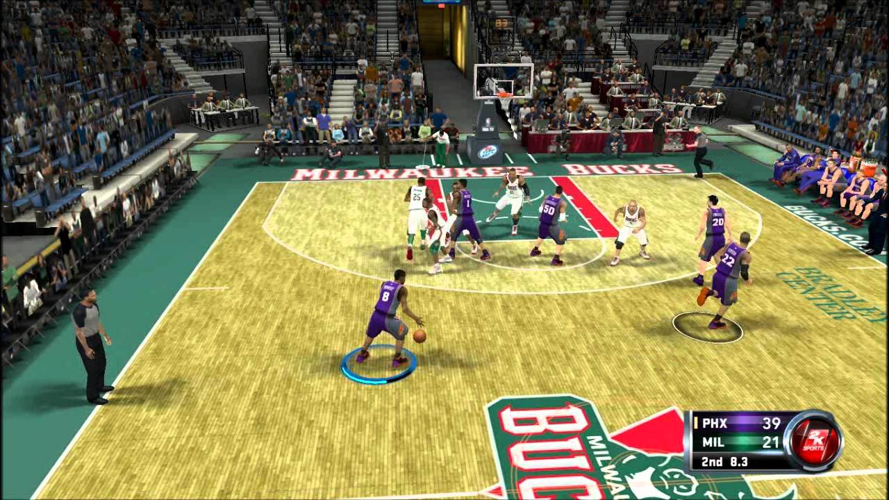 NBA 2k12 Phoenix Suns Association: Brutally Blowing out the Bucks! (Ep.20)