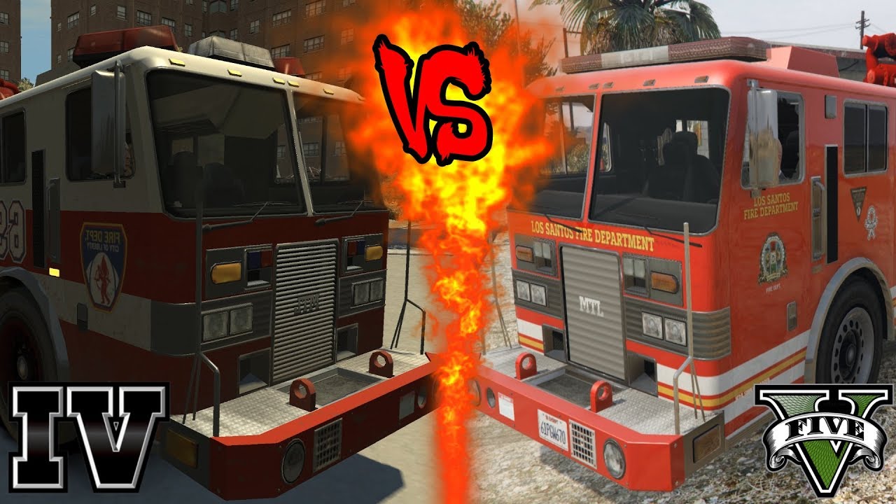 LSFD VS FDLC  (GTA V vs GTA IV)