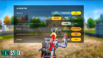 Pubg New State Setting And Control Guide #newstatemobile #pubgnewstate 