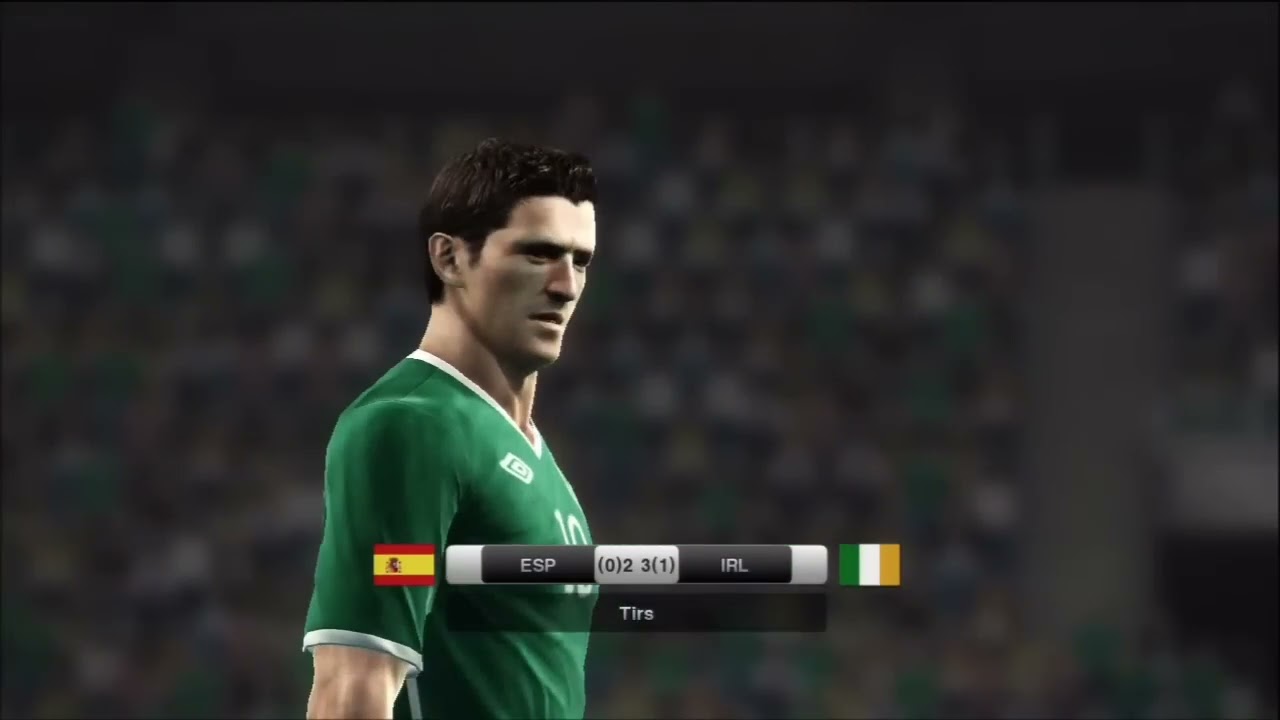 Espagne - Irlande [PES 2012] | EURO 2012 (2ème Journée - Groupe C) | CPU Vs. CPU