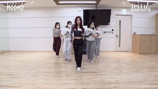 [CHAERYEONG - Cry for Me] dance practice mirrored (chorus)