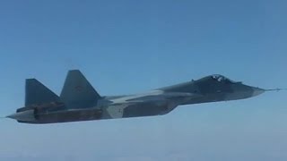 Sukhoi - T-50-1 Pak Fa Stealth Fighter Flight Tests On Feb 2010 480P