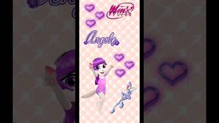 My Talking Angela As Techno In Winx Club mytalkingangela2 cartoon games