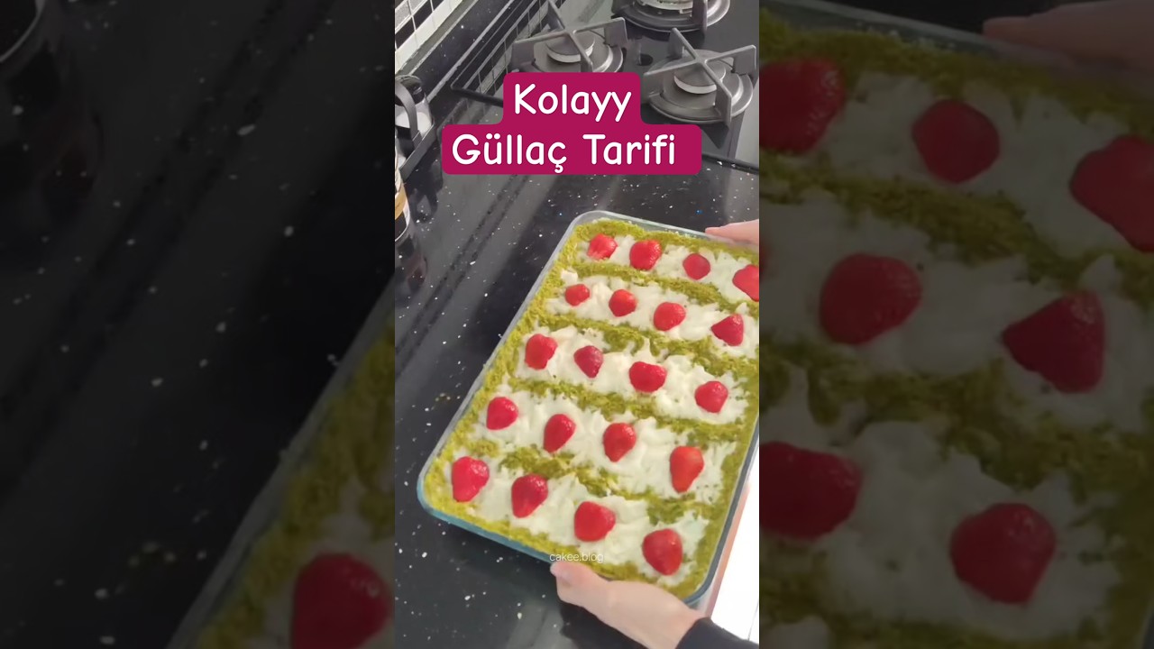 pratik güllaç tarifi sayfamizdaa! #pratik #güllaç #kek #hafiftatlılar #sütlütatlı #misafir #mix
