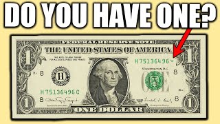 VALUABLE DOLLAR BILLS YOU SHOULD BE LOOKING FOR FROM THE BANK OR IN CIRCULATION