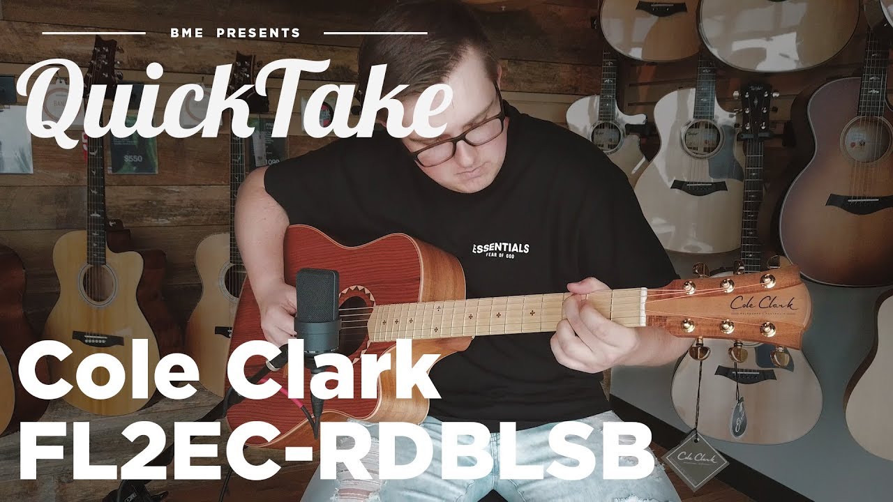 Cole Clark FL2EC-RDBLSB  | QuickTake | Barnett Music Exchange