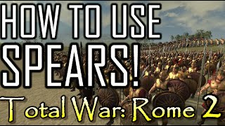 HOW TO USE SPEARS! - Total War: Rome 2 Tutorial screenshot 3