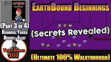 EarthBound Beginnings Walkthrough | Part 3 of 4 | Reindeer, Yucca Desert, Ellay | Video Games 101