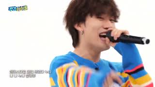 Bang Yedam Singing Baby Weekly Idol Ep.552