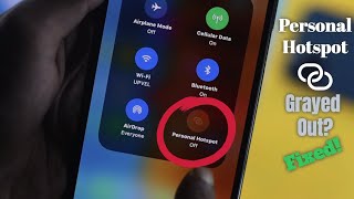 How to Fix Hotspot if Greyed Out on iPhone! [iOS 15]