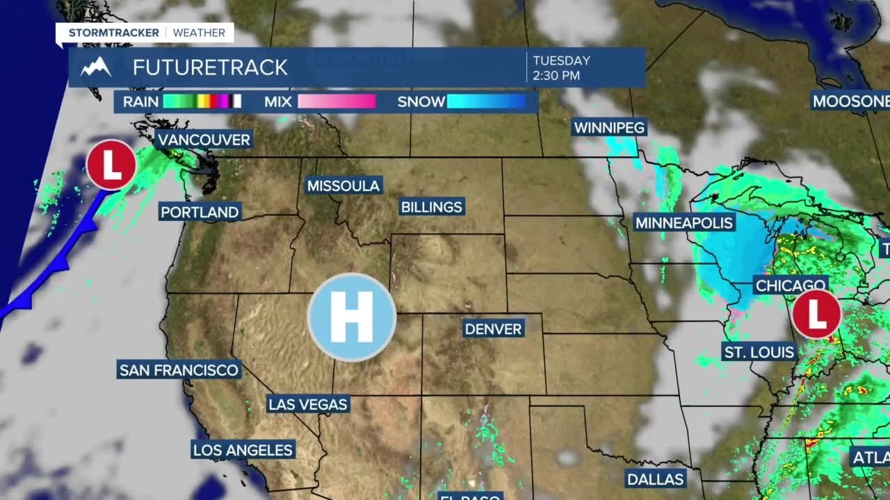 Rain moves in Wednesday - YouTube