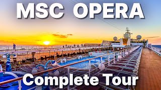 : MSC OPERA - Complete Cruise Ship Tour 2024 - 4K